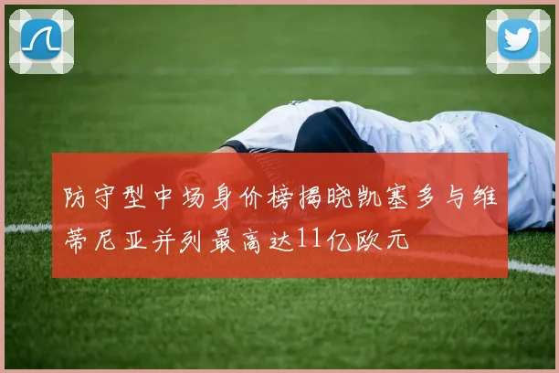防守型中场身价榜揭晓凯塞多与维蒂尼亚并列最高达11亿欧元